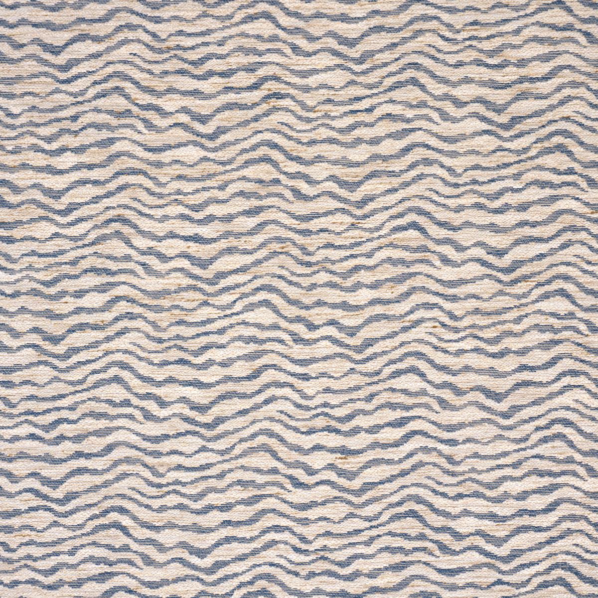 Schumacher Cammie Performance Indigo Fabric