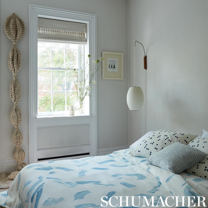Schumacher Cedar Tree Neck Sky Fabric - Image 3