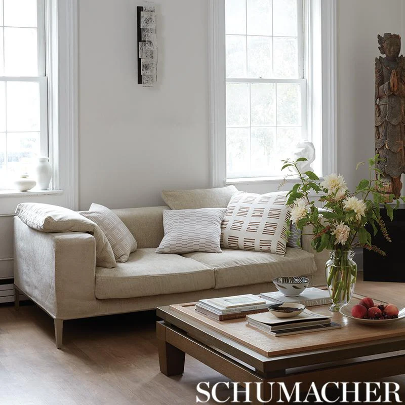 Schumacher Cedar Tree Neck Sky Fabric - Image 4
