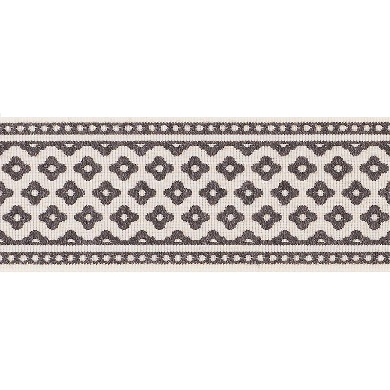 Schumacher Charcoal Cherie Tape