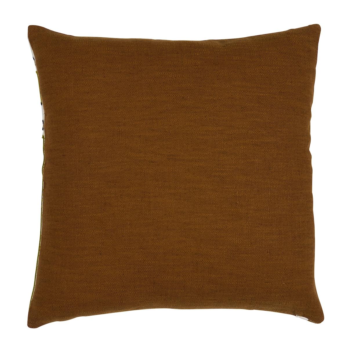 Schumacher Chartreuse 16" X 16" Liberté Pillow - Image 2