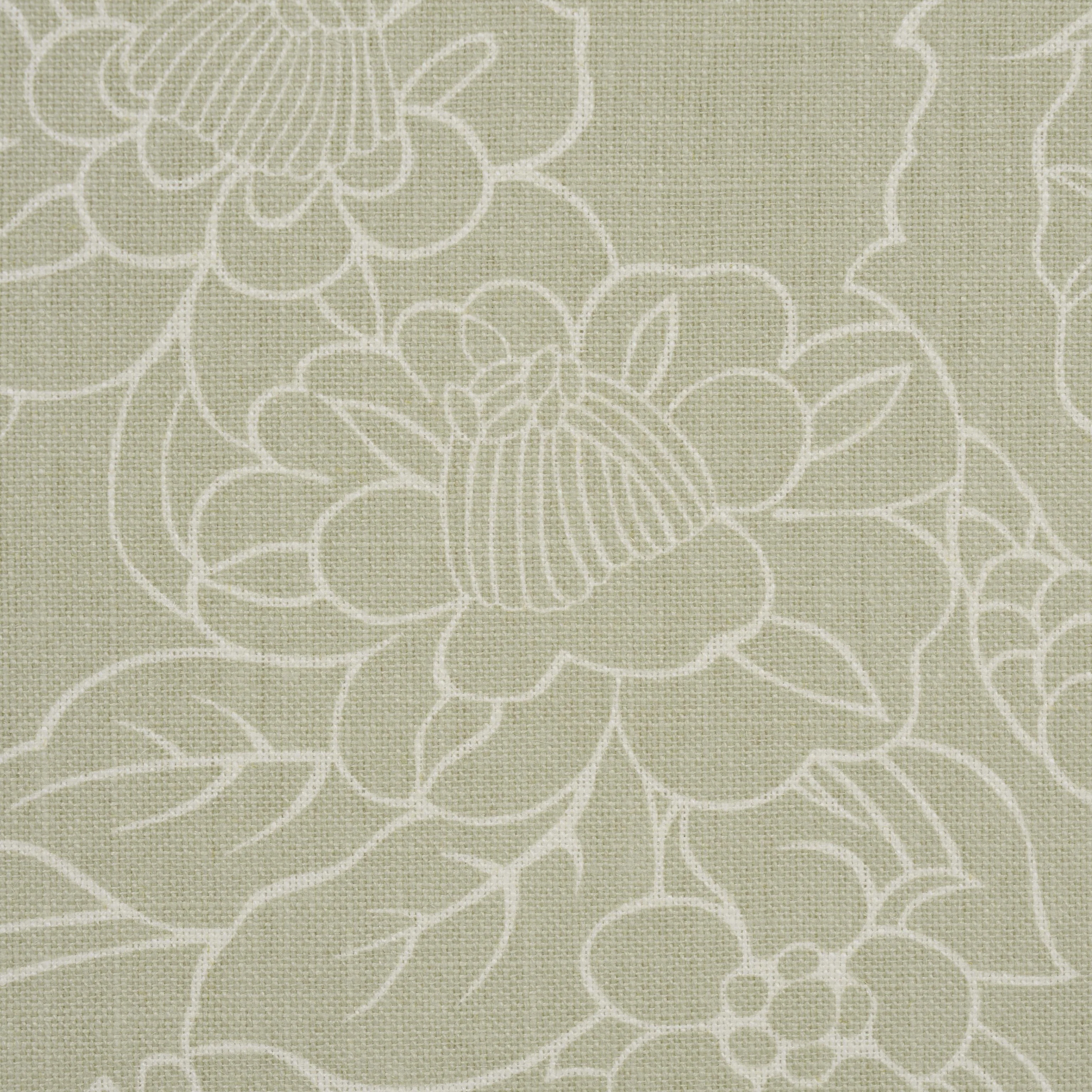 Schumacher Chiang Mai Dragon Silhouette Almond Dust Fabric - Image 4