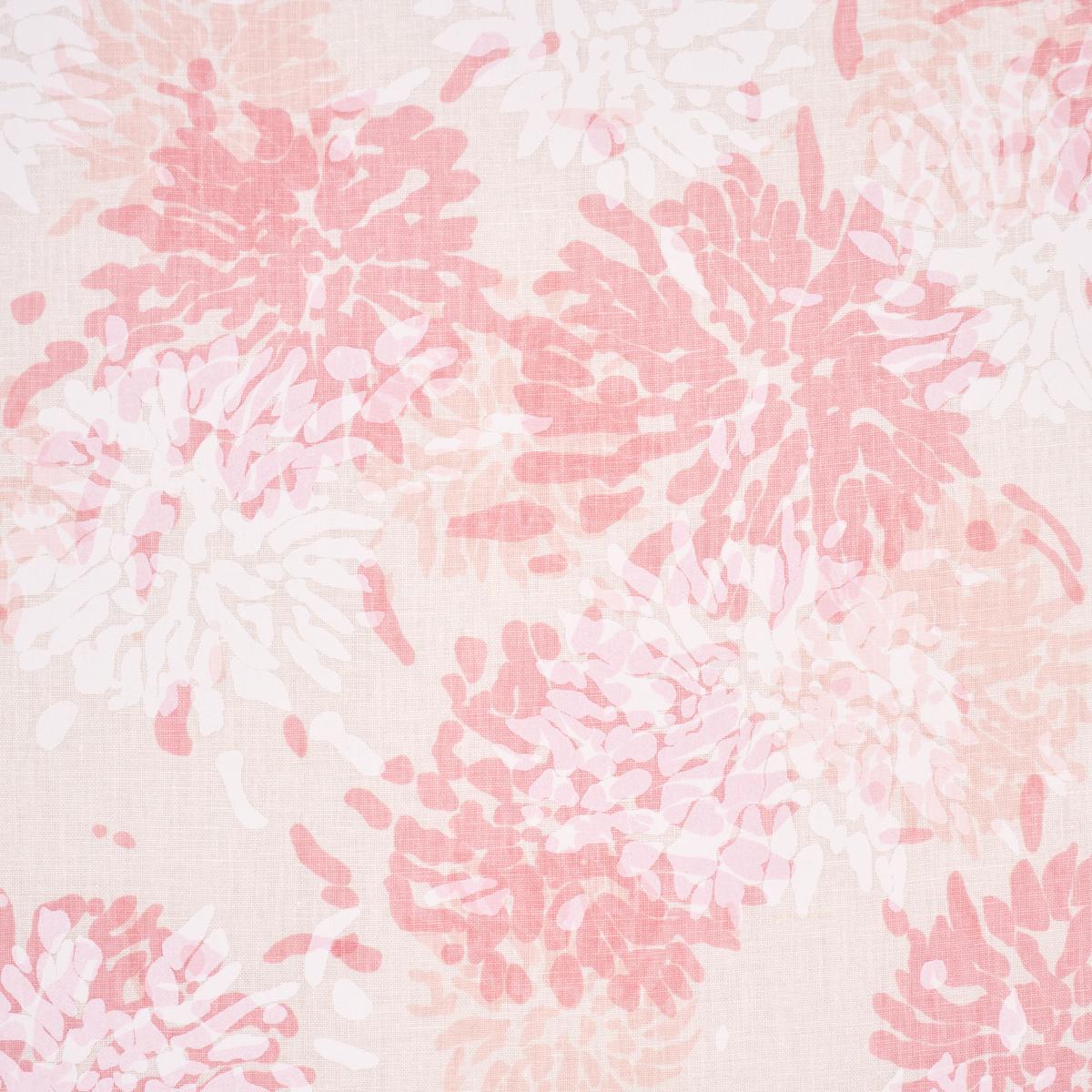 Schumacher Chrysanthemum By Tillett Pinky Fabric - Image 3