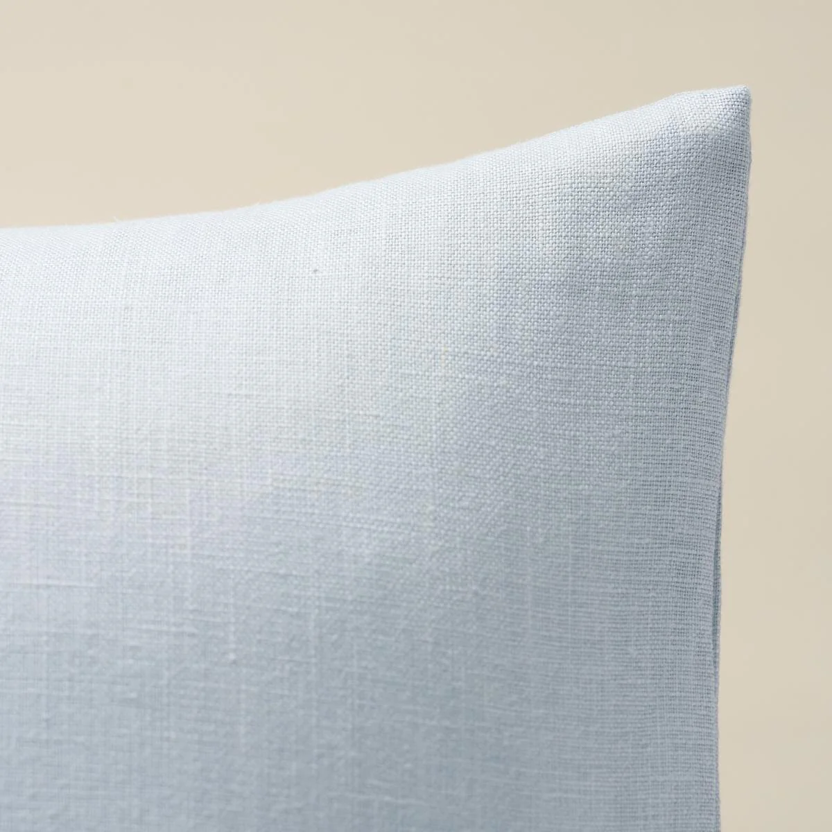 Schumacher Ciel 18" X 12" Lange Glazed Linen Pillow - Image 2