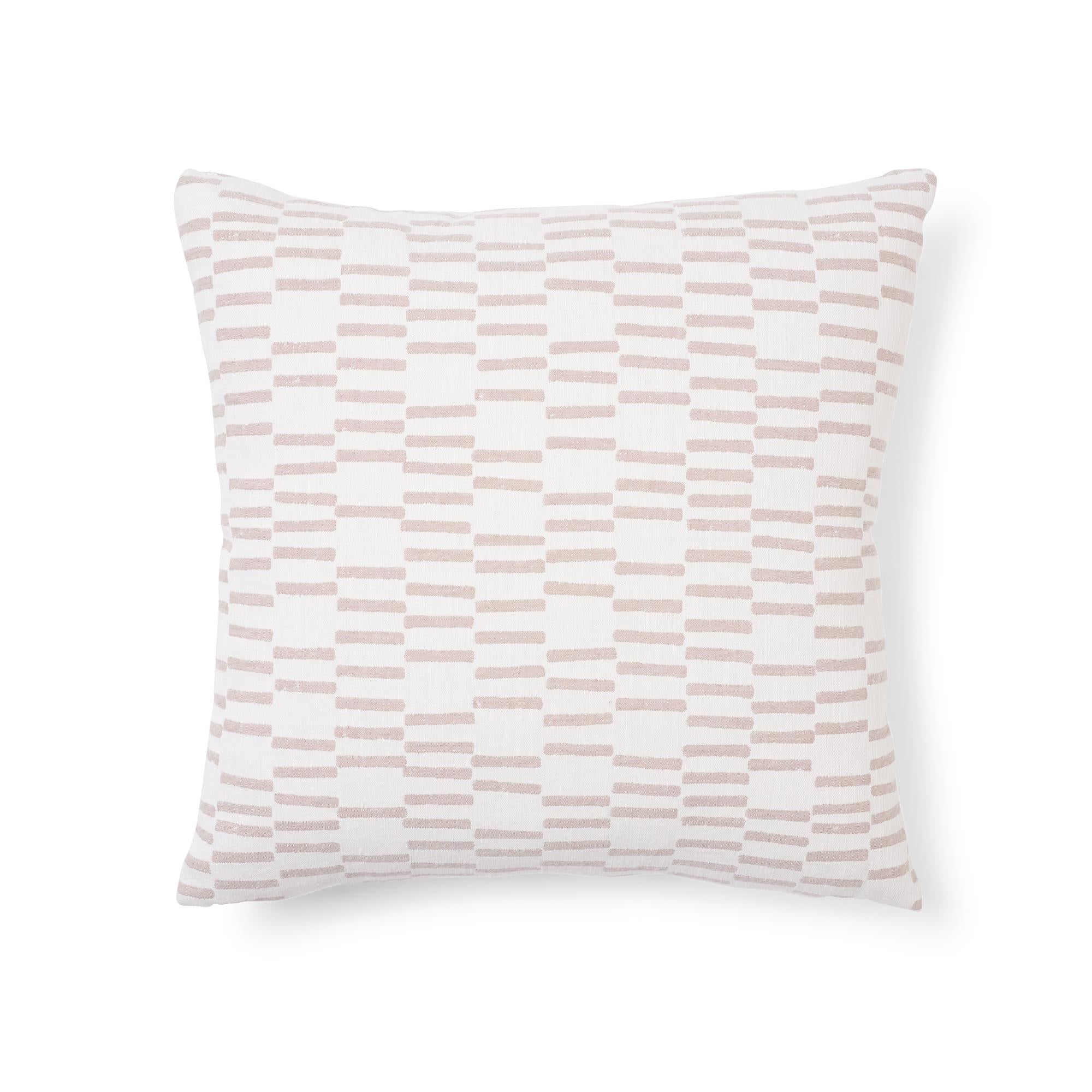 Schumacher Clay 20" X 20" Cedar Tree Neck Pillow - Image 2