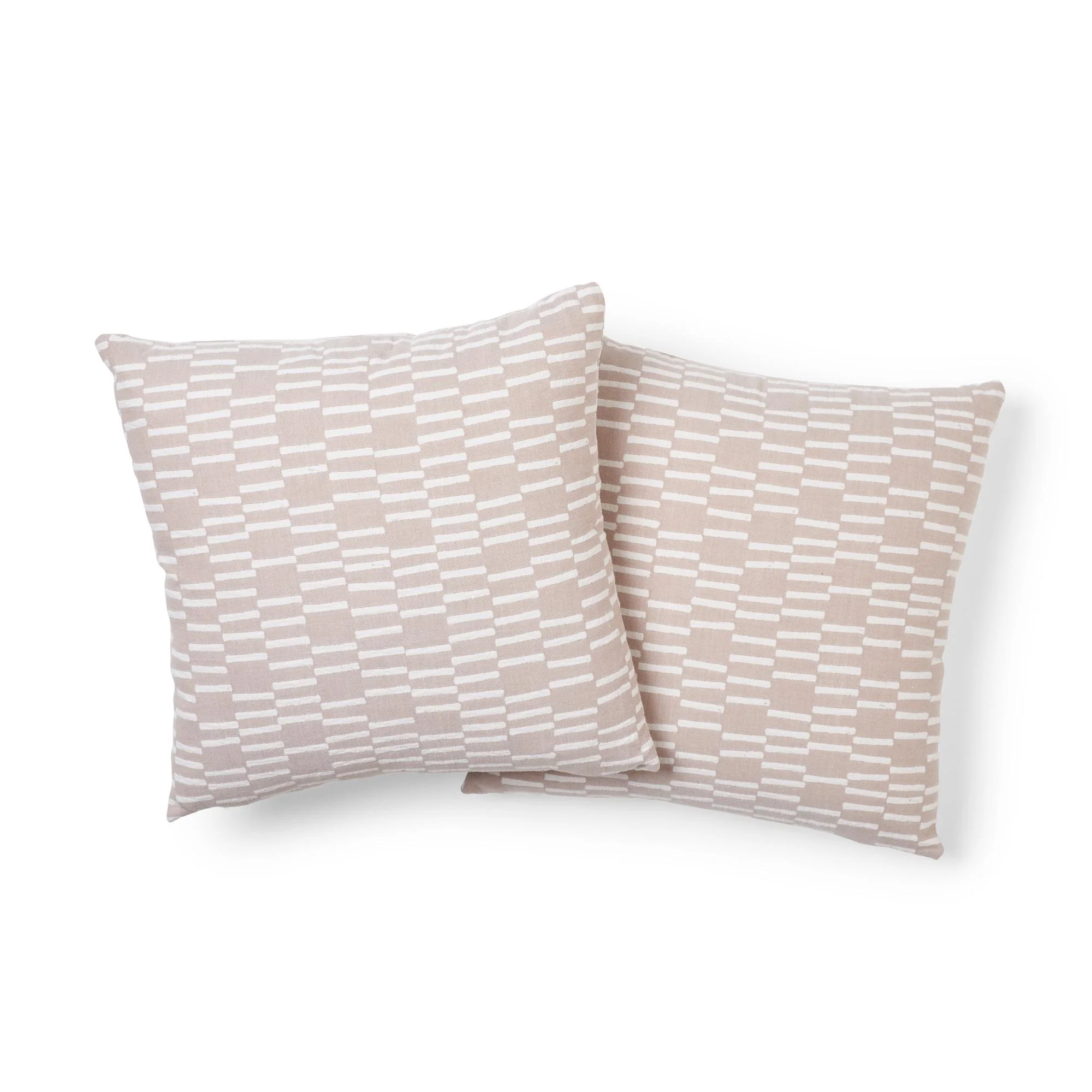 Schumacher Clay 20" X 20" Cedar Tree Neck Pillow - Image 3