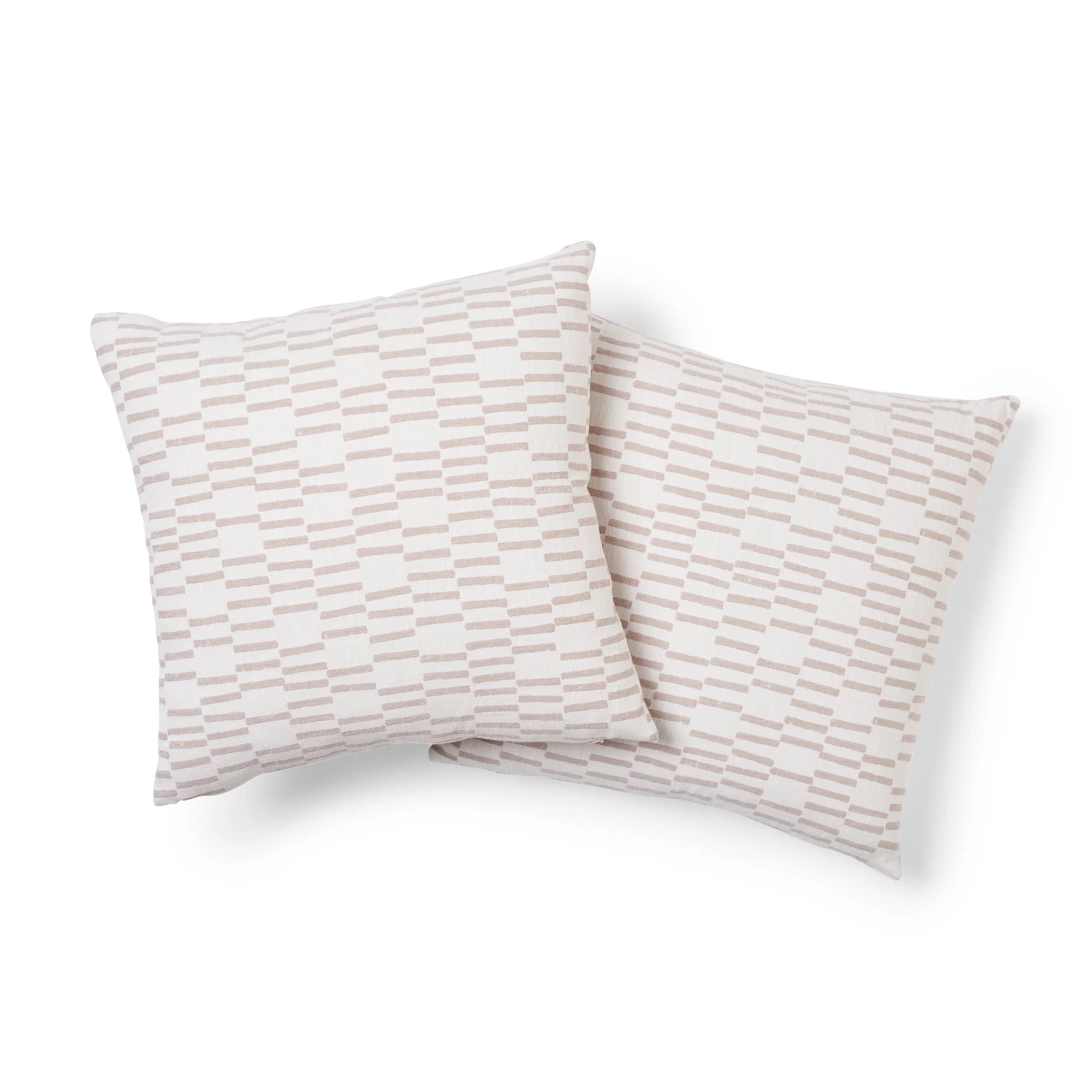 Schumacher Clay 20" X 20" Cedar Tree Neck Pillow - Image 4