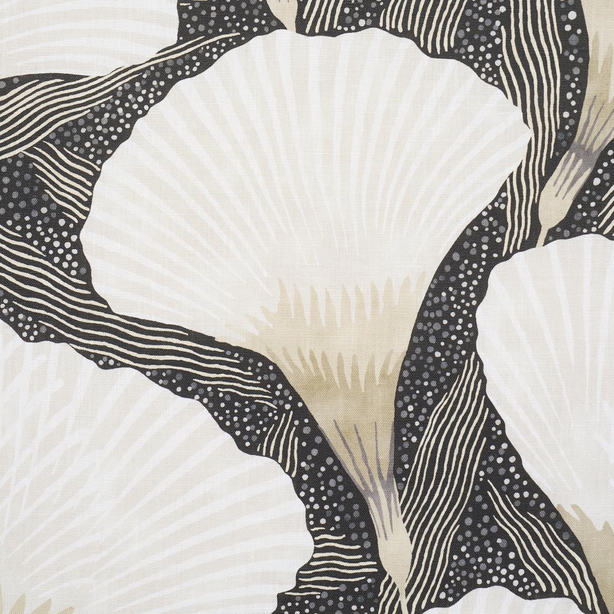 Schumacher Constance Black Fabric - Image 3