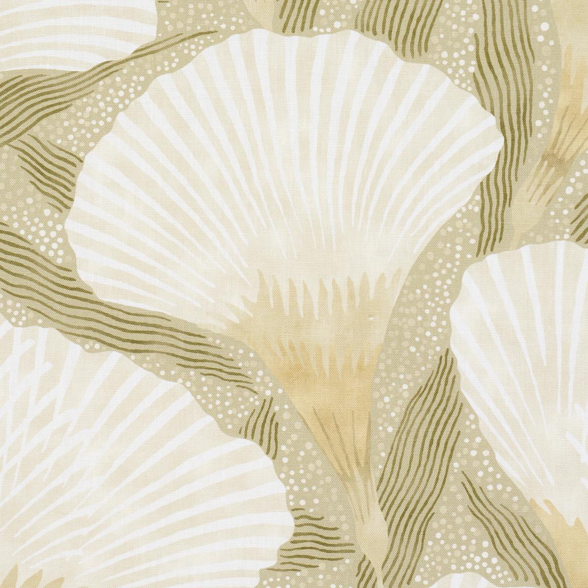 Schumacher Constance Olive Fabric - Image 3