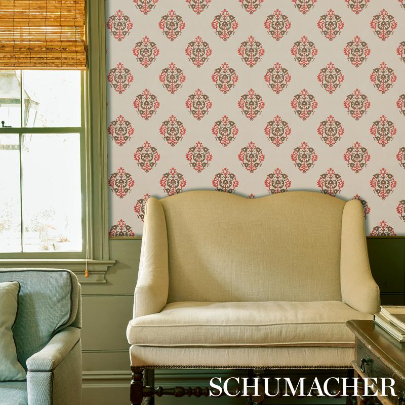 Schumacher Constantine Jasper Wallpaper - Image 5