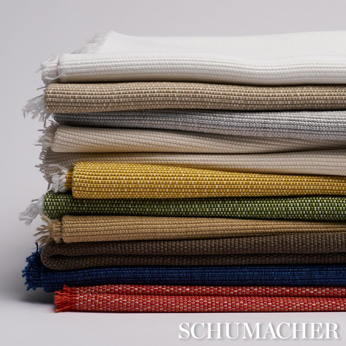 Schumacher Cooper Indoor/Outdoor Sand Fabric - Image 4
