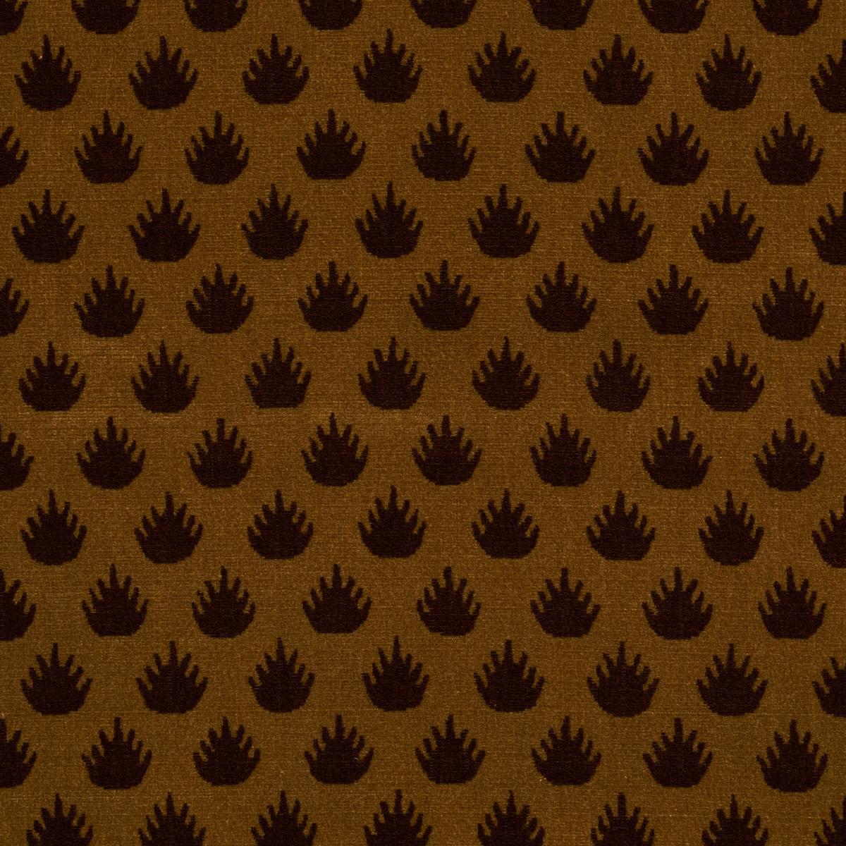 Schumacher Coronation Velvet Bronze Fabric - Image 3