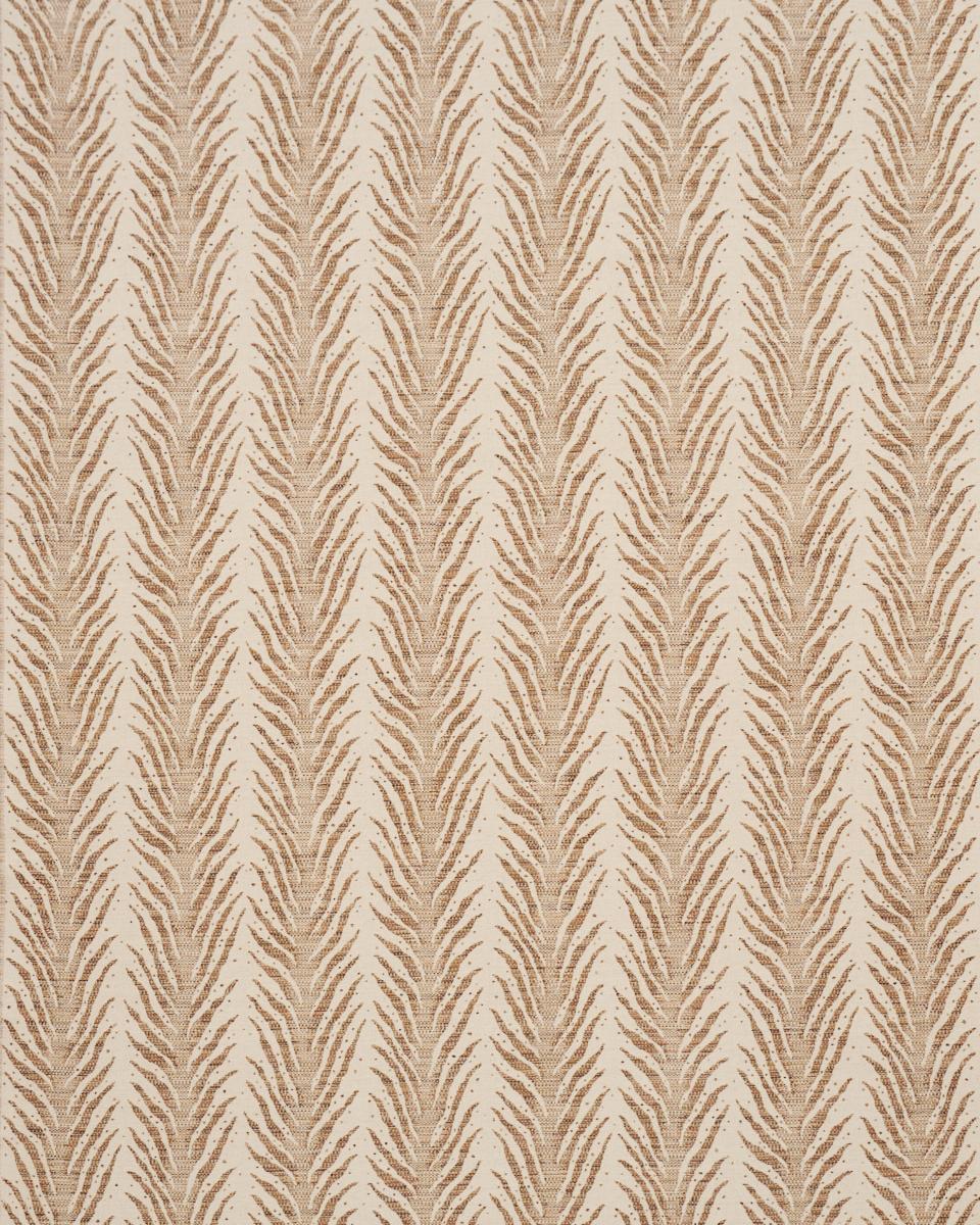Schumacher Creeping Fern Biscuit Fabric - Image 3