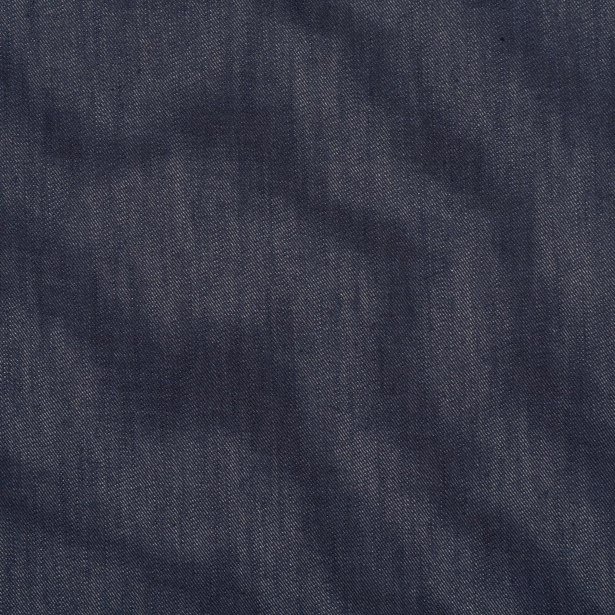 Schumacher Denim Moiré Denim Fabric - Image 4