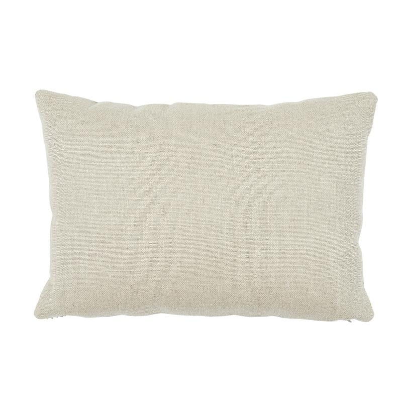 Schumacher Document 16" X 11" Gerry Embroidery Pillow A - Image 2