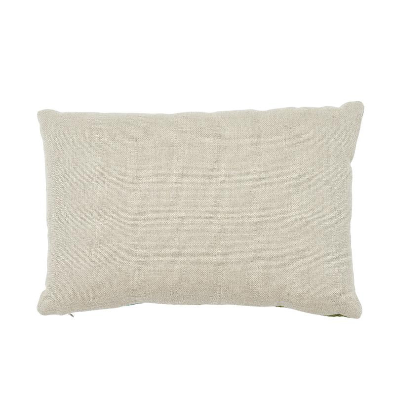 Schumacher Document 16" X 11" Gerry Embroidery Pillow B - Image 2