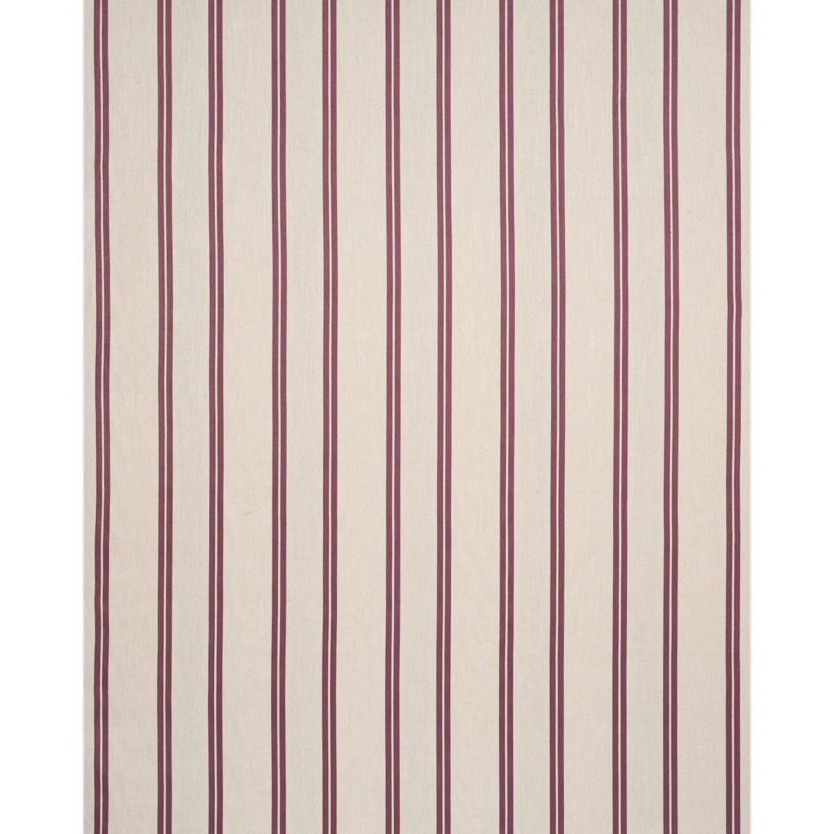Schumacher Double Face Stripes Denim Rosé Fabric - Image 2