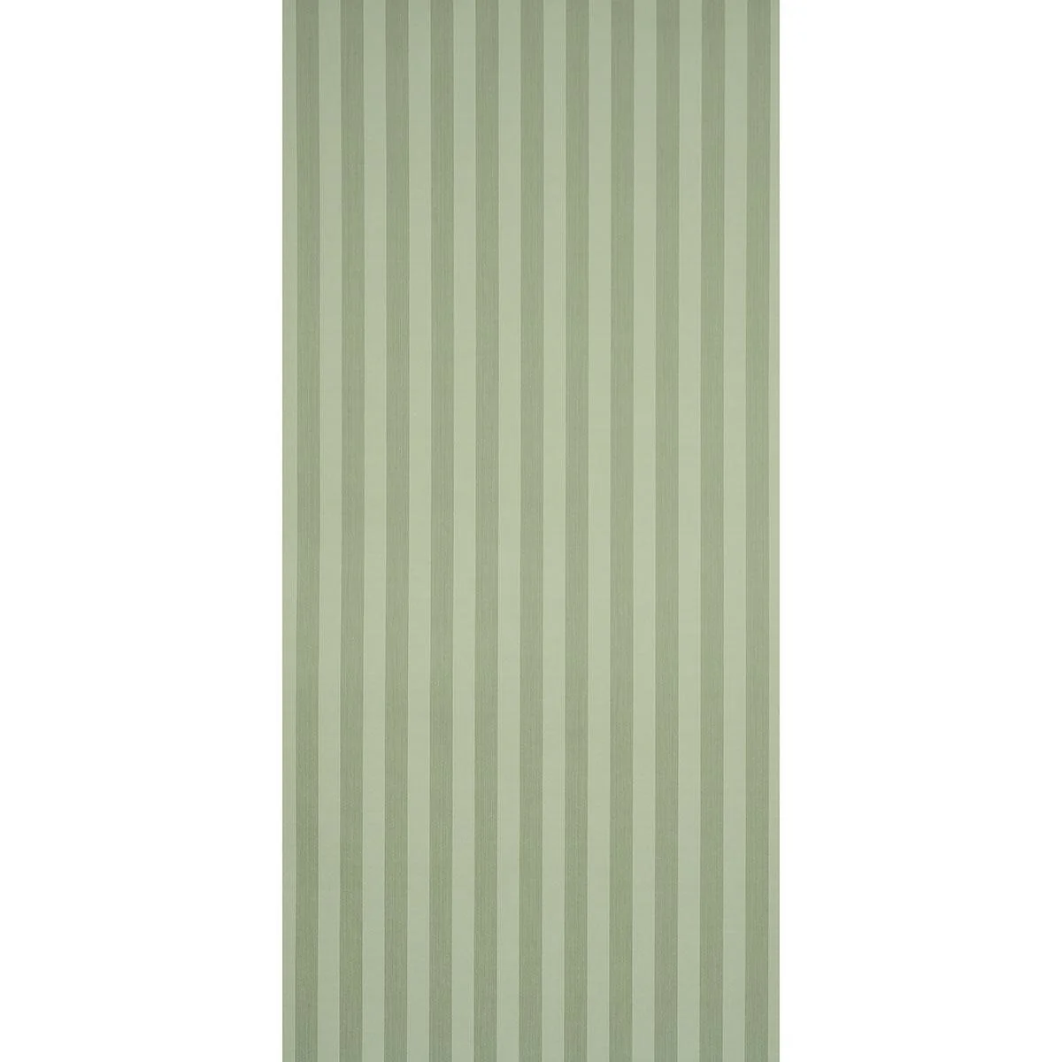 Schumacher Edwin Stripe Medium Sage Wallpaper - Image 2