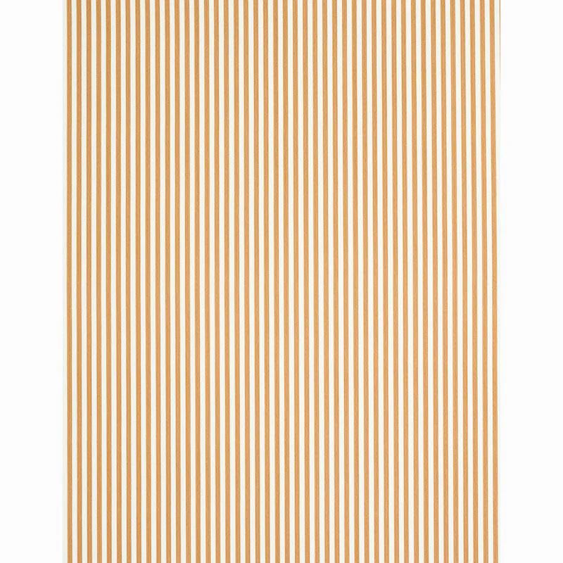 Schumacher Edwin Stripe Narrow Butternut Wallpaper - Image 2