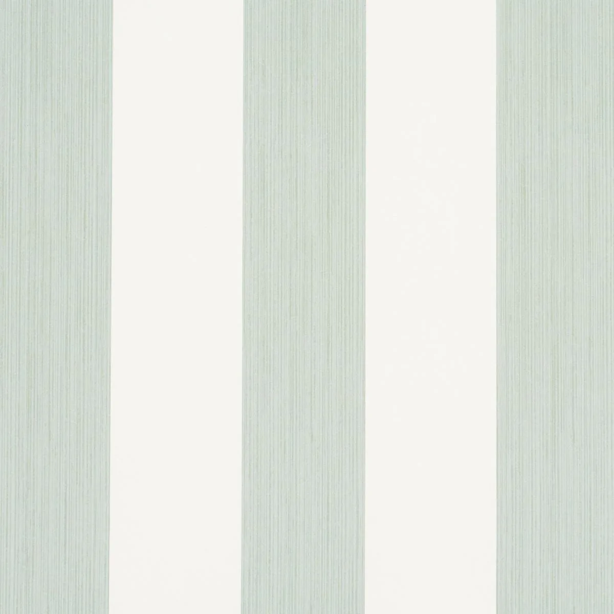 Schumacher Edwin Stripe Wide Eucalyptus Wallpaper