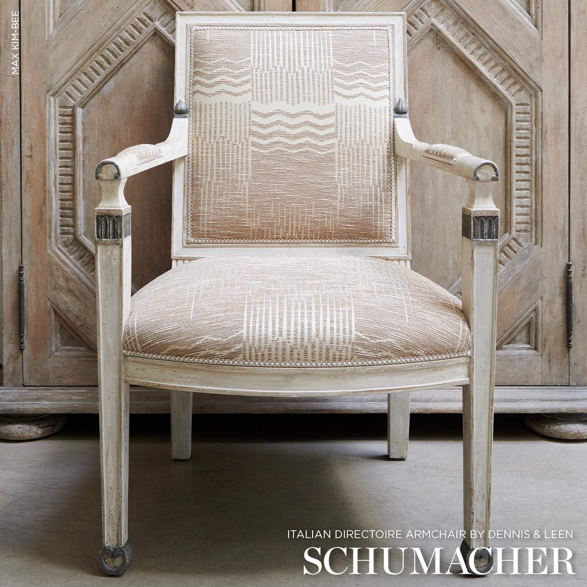 Schumacher El Dorado Pearl Fabric - Image 6