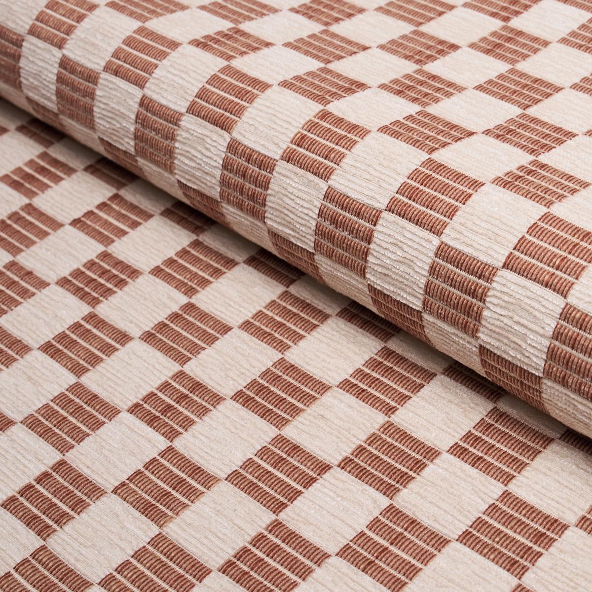 Schumacher Elkhart Performance Rust Fabric - Image 4