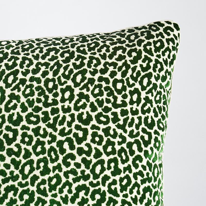 Schumacher Emerald 18" X 18" Madeleine Velvet Pillow - Image 2