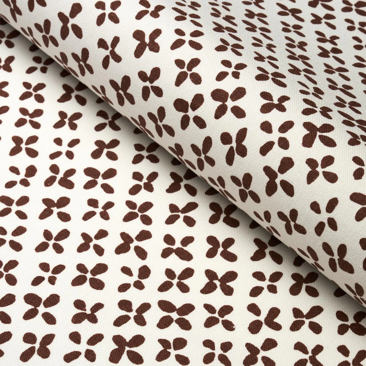 Schumacher Emerson Brown Fabric - Image 2