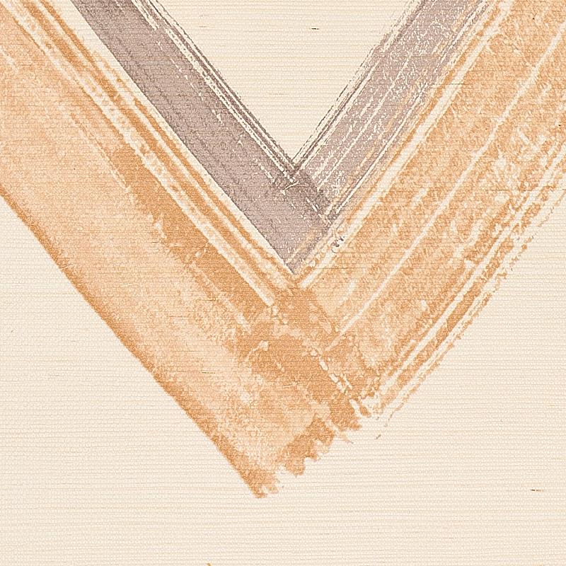 Schumacher Enzo Sisal Dark Neutral Wallpaper - Image 3