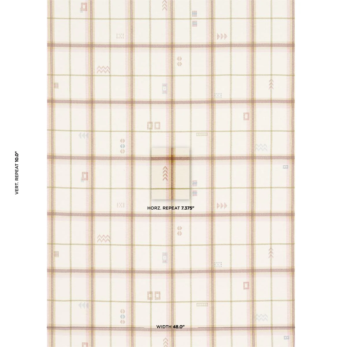 Schumacher Fable Alpine Fabric - Image 2