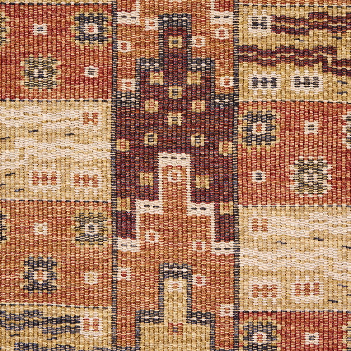 Schumacher Fairuza Flatweave Spice Fabric - Image 3
