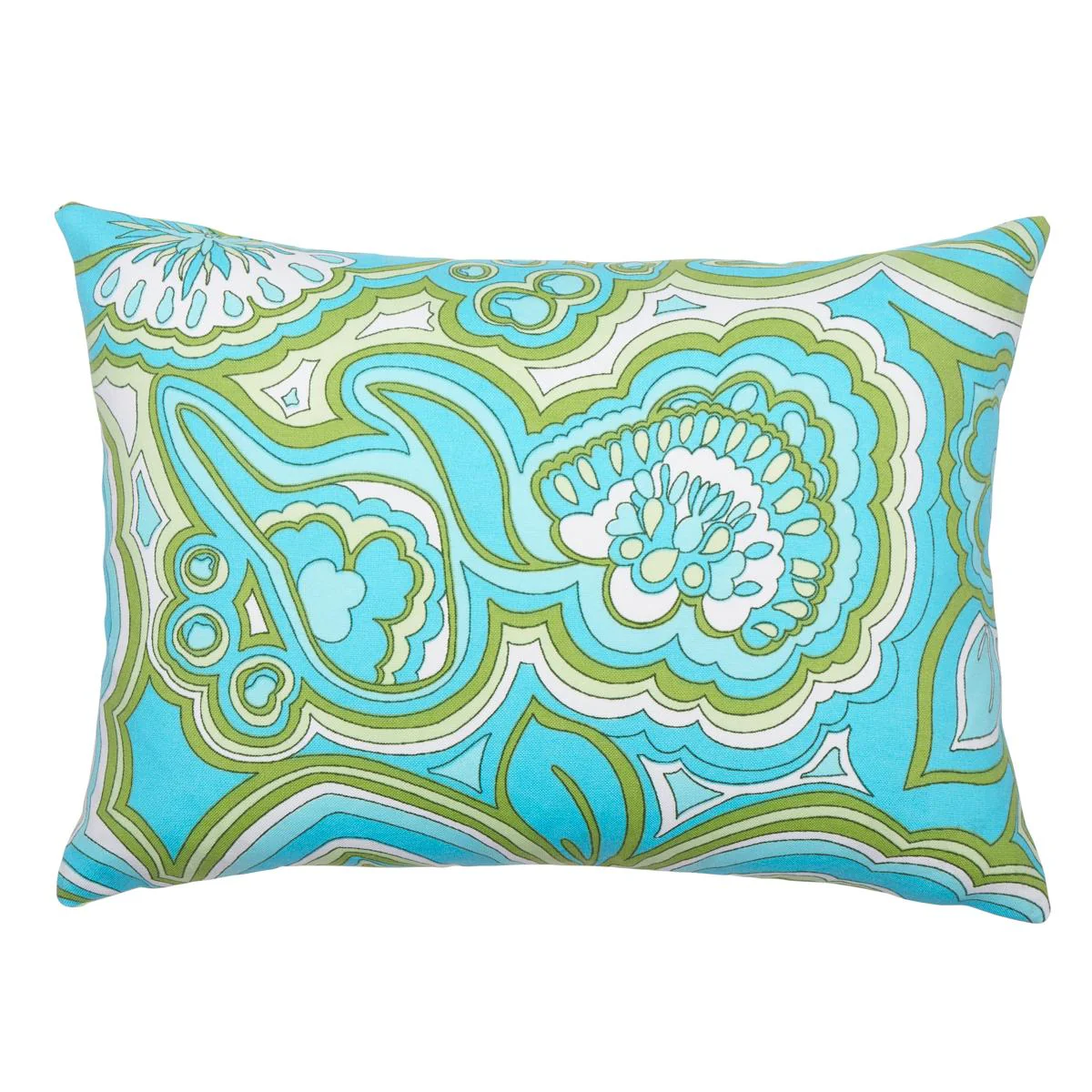 Schumacher Fern 16" X 11" Morning Sunrise I/O Pillow