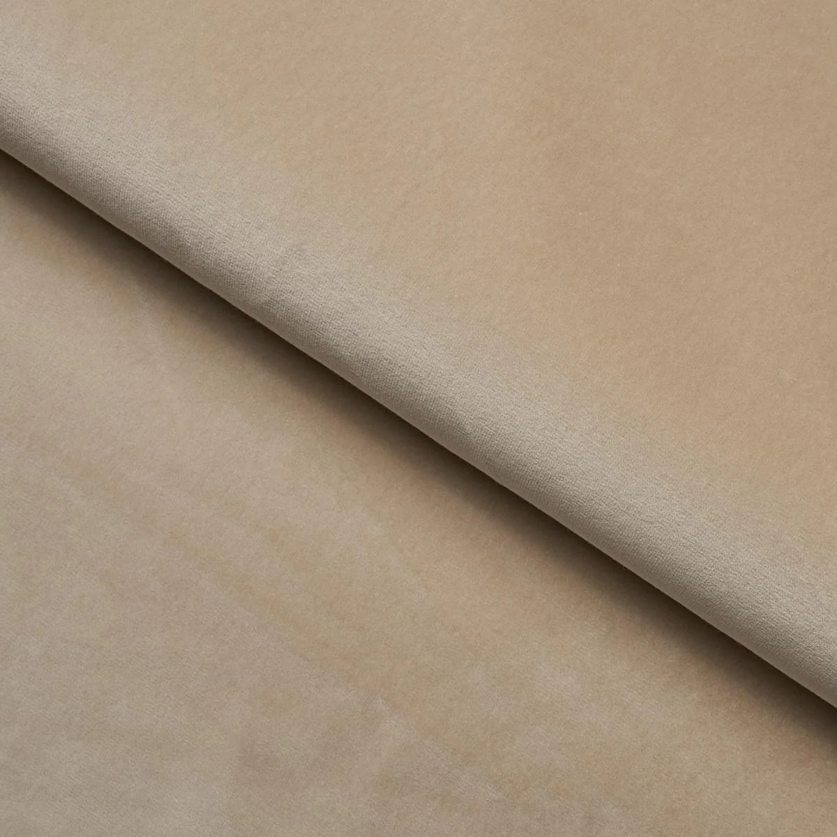 Schumacher Gainsborough Velvet Bisque Fabric - Image 3
