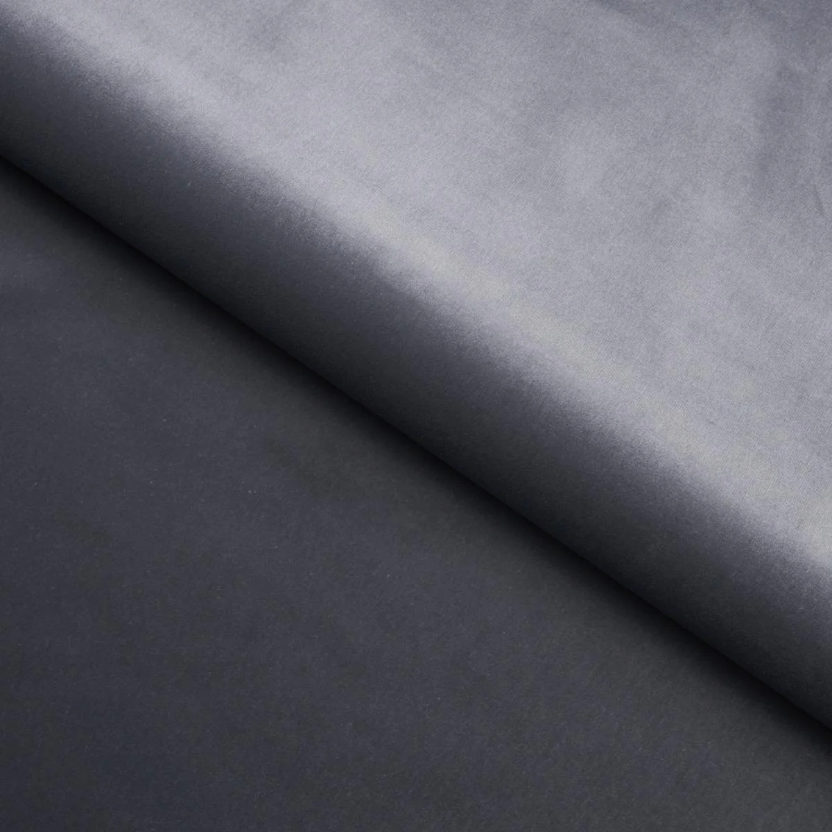 Schumacher Gainsborough Velvet Graphite Fabric - Image 3