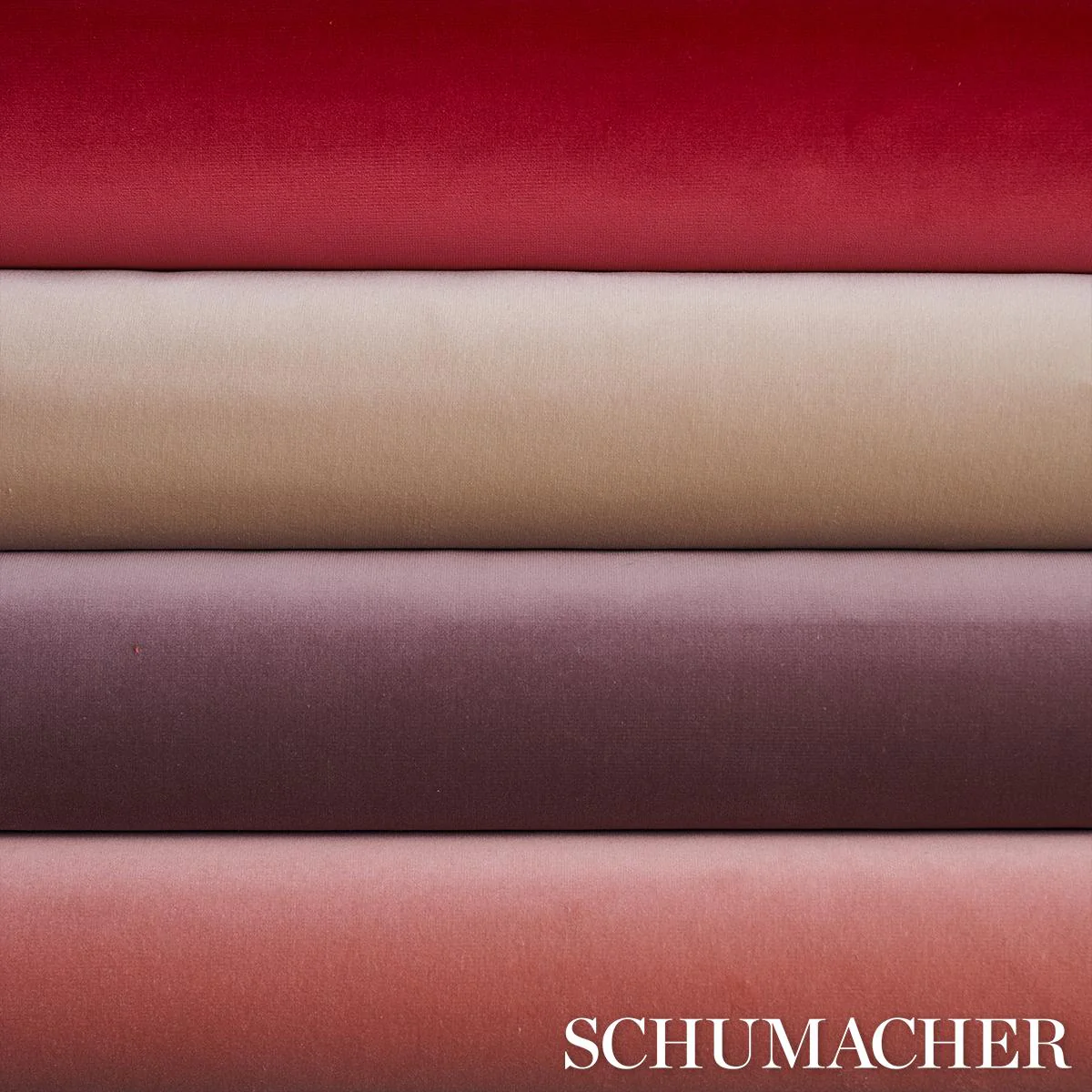 Schumacher Gainsborough Velvet Mauve Fabric - Image 4