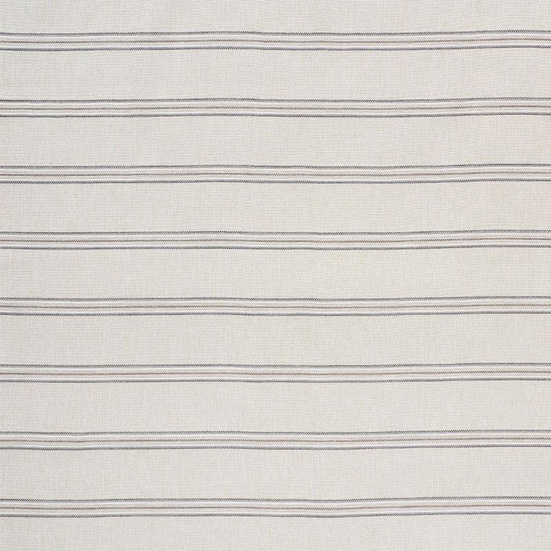 Schumacher Garden Stripe Indoor/Outdoor Stone Fabric - Image 2