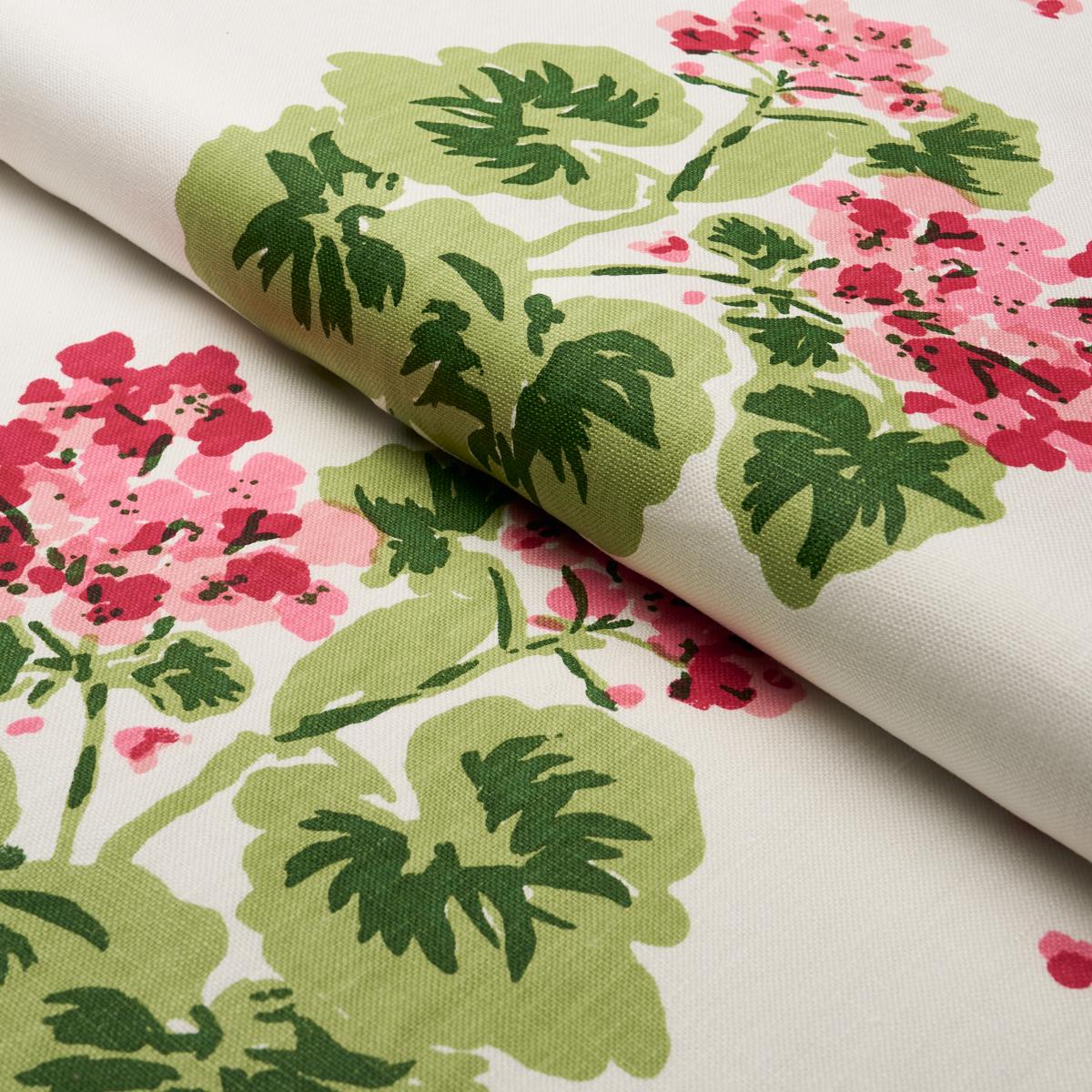 Schumacher Geranium Pinks Fabric - Image 3
