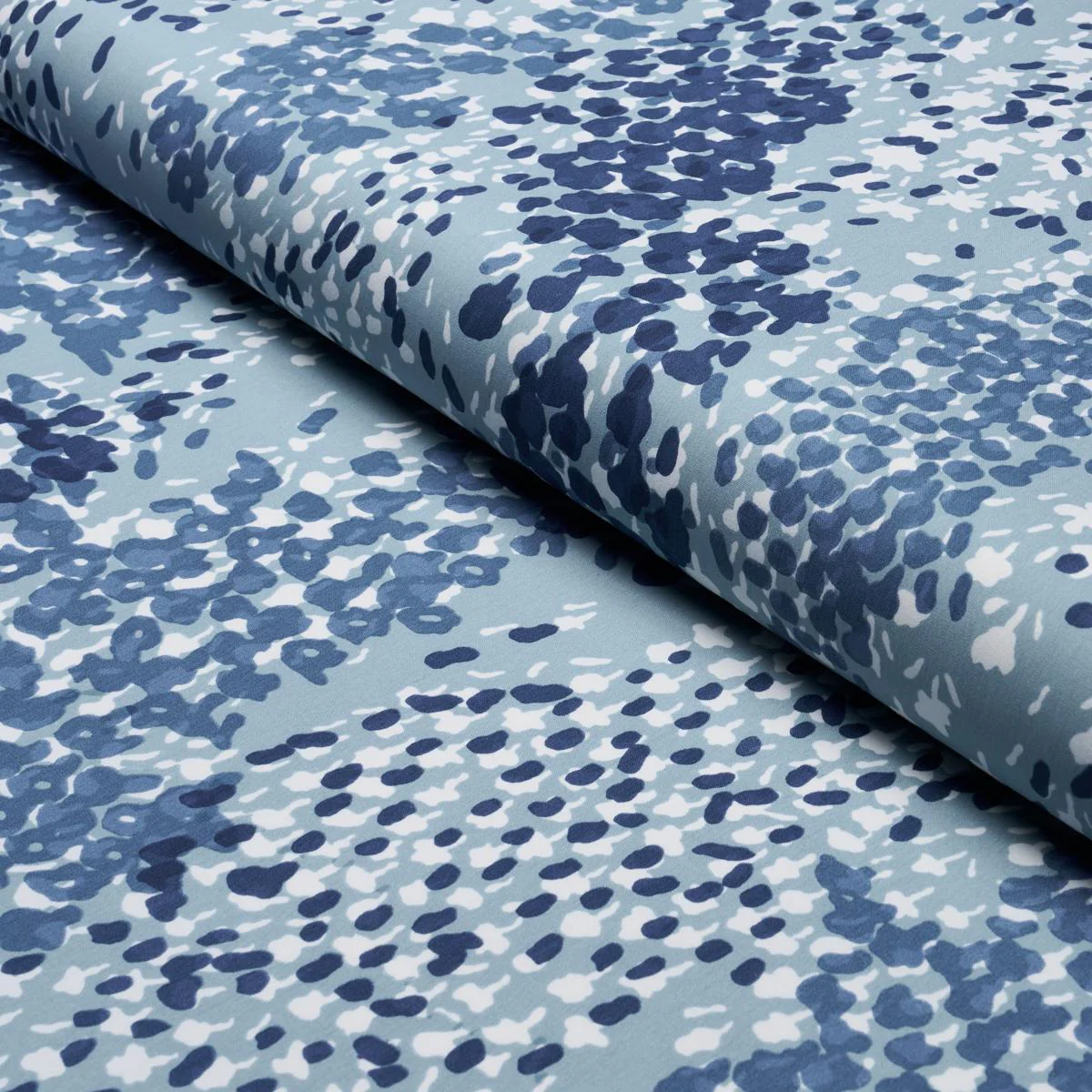 Schumacher Giverny Blues Fabric - Image 4