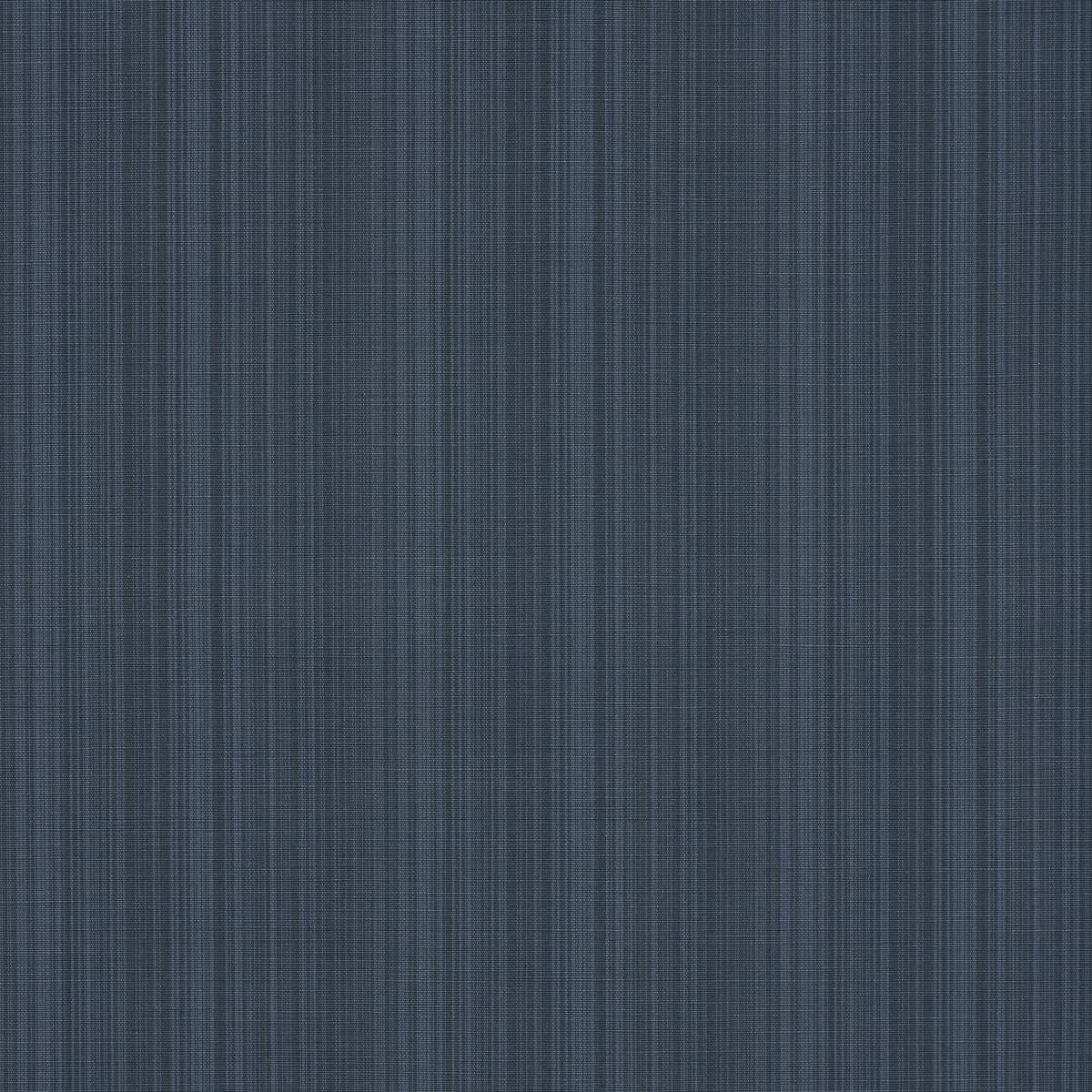 Schumacher Gracie Solid Strié Indigo Fabric - Image 3