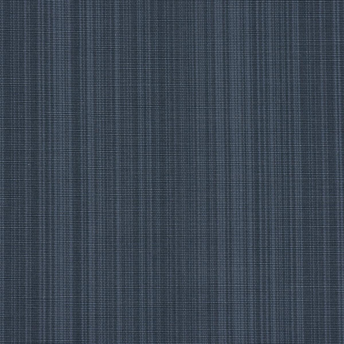 Schumacher Gracie Solid Strié Indigo Fabric - Image 4