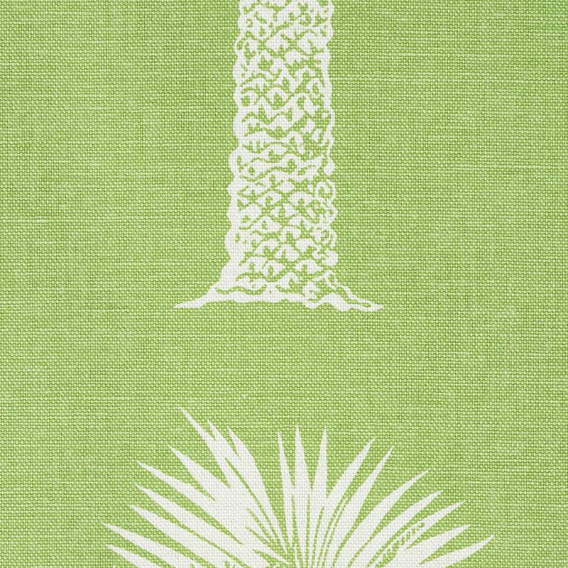 Schumacher Grand Palms Leaf Fabric - Image 2