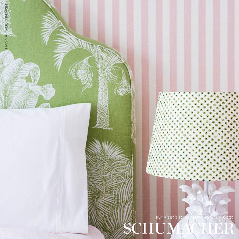 Schumacher Grand Palms Leaf Fabric - Image 4