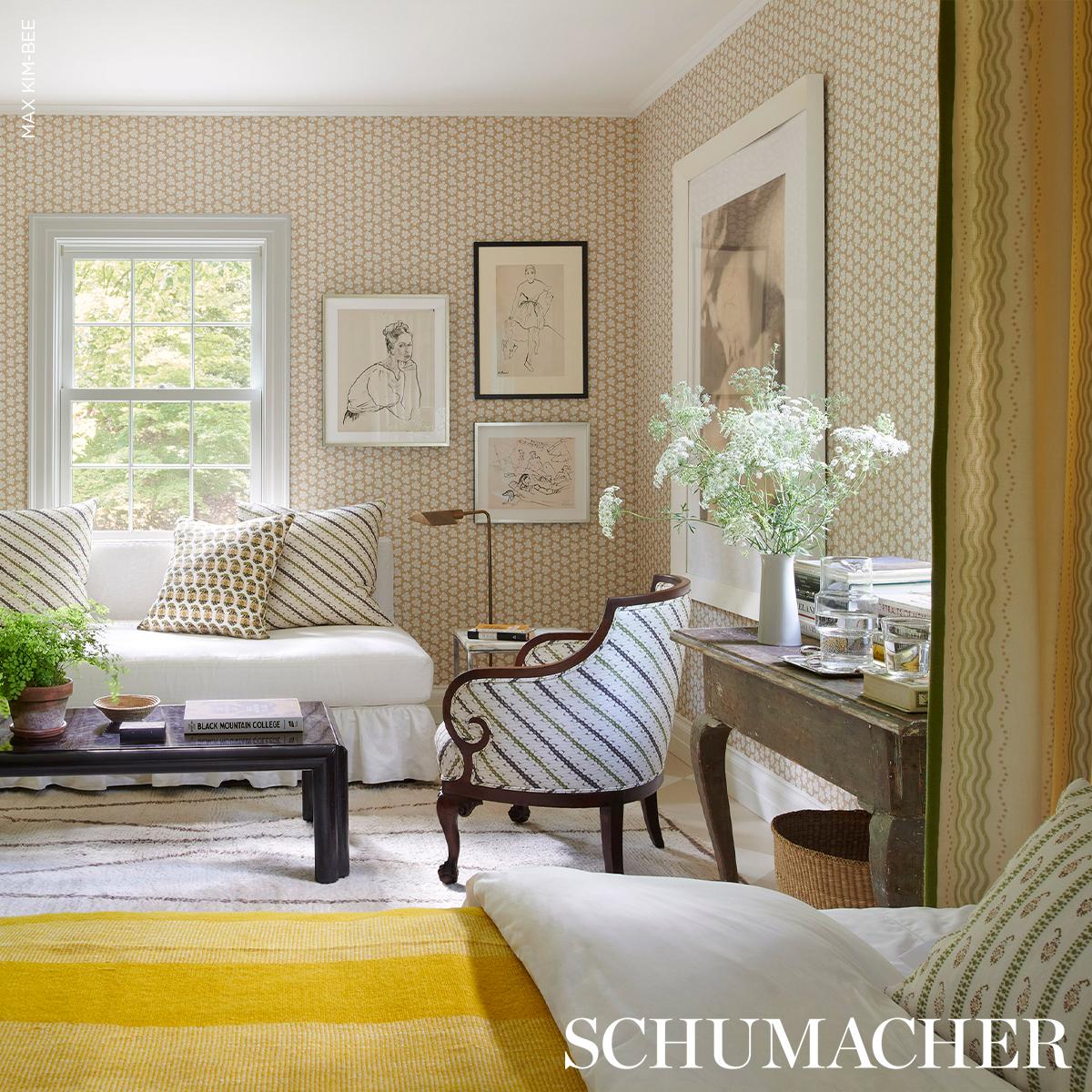 Schumacher Green 24" X 24" Ronnie Pillow - Image 4