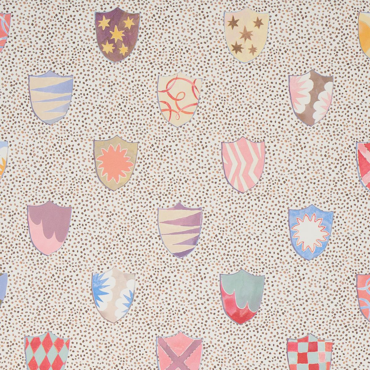 Schumacher Heraldic Sprezzatura Wallpaper - Image 4
