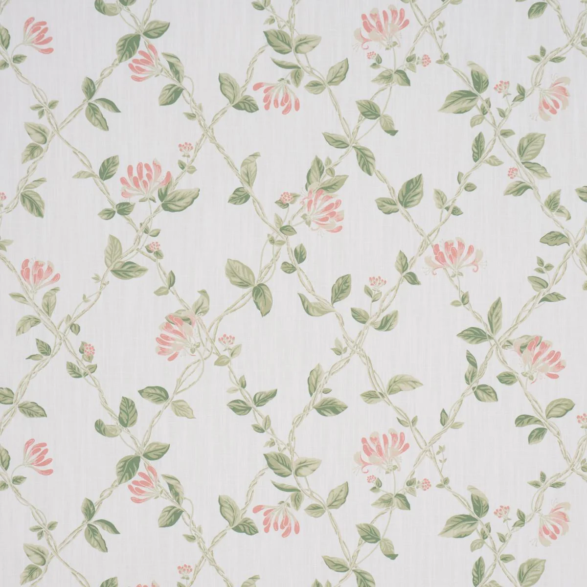 Schumacher Honeysuckle Leaf Fabric - Image 3