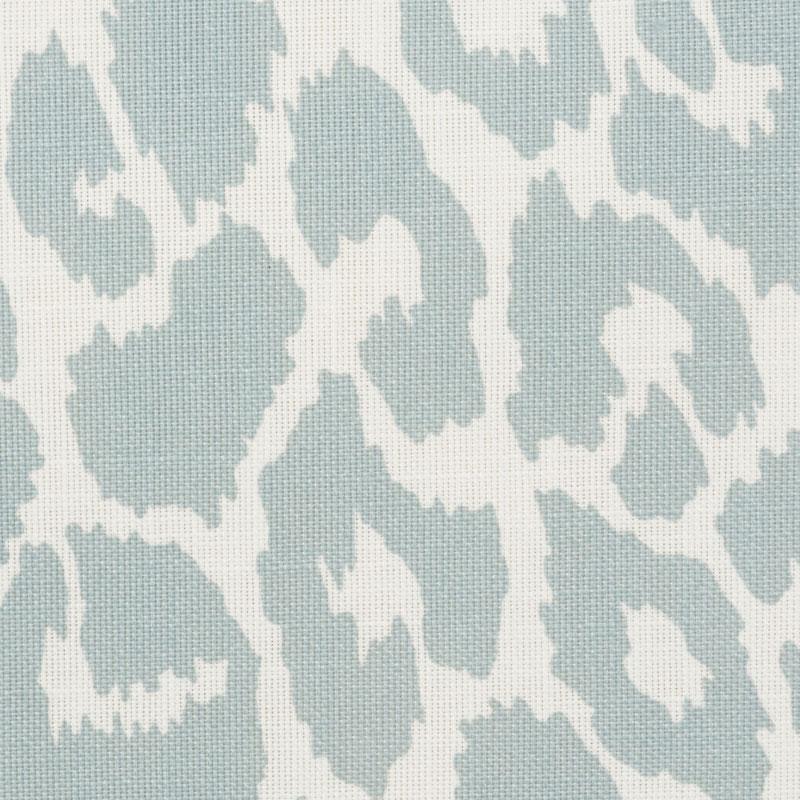 Schumacher Iconic Leopard Indoor/Outdoor Sky Fabric - Image 3