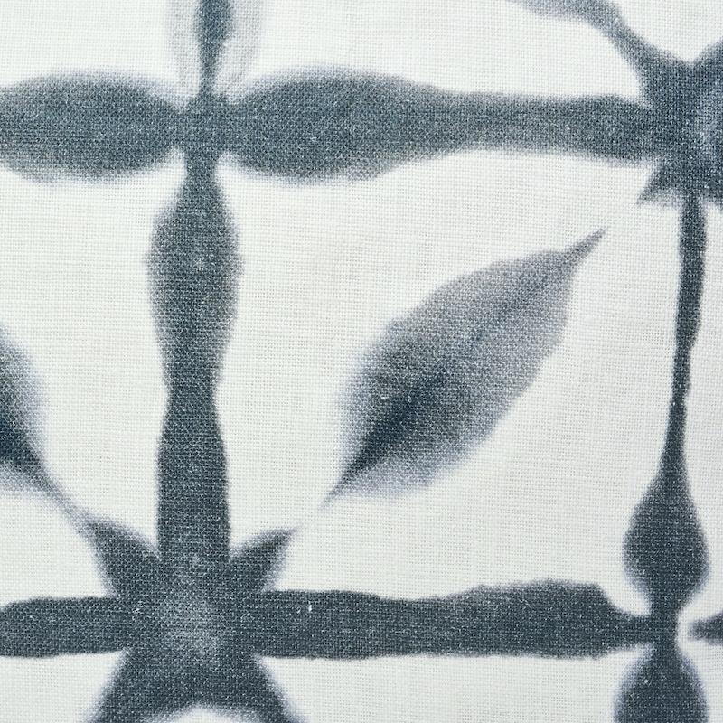 Schumacher Indigo & White 18" X 18" Andromeda Pillow - Image 3