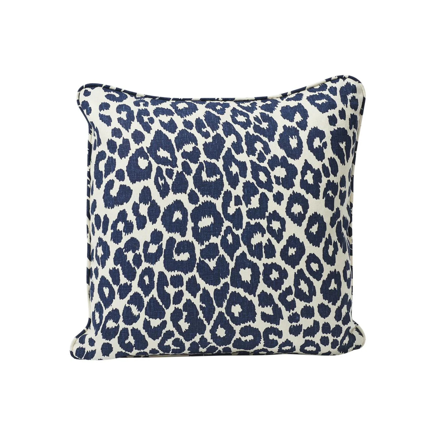 Schumacher Ink 20" X 20" Iconic Leopard Pillow
