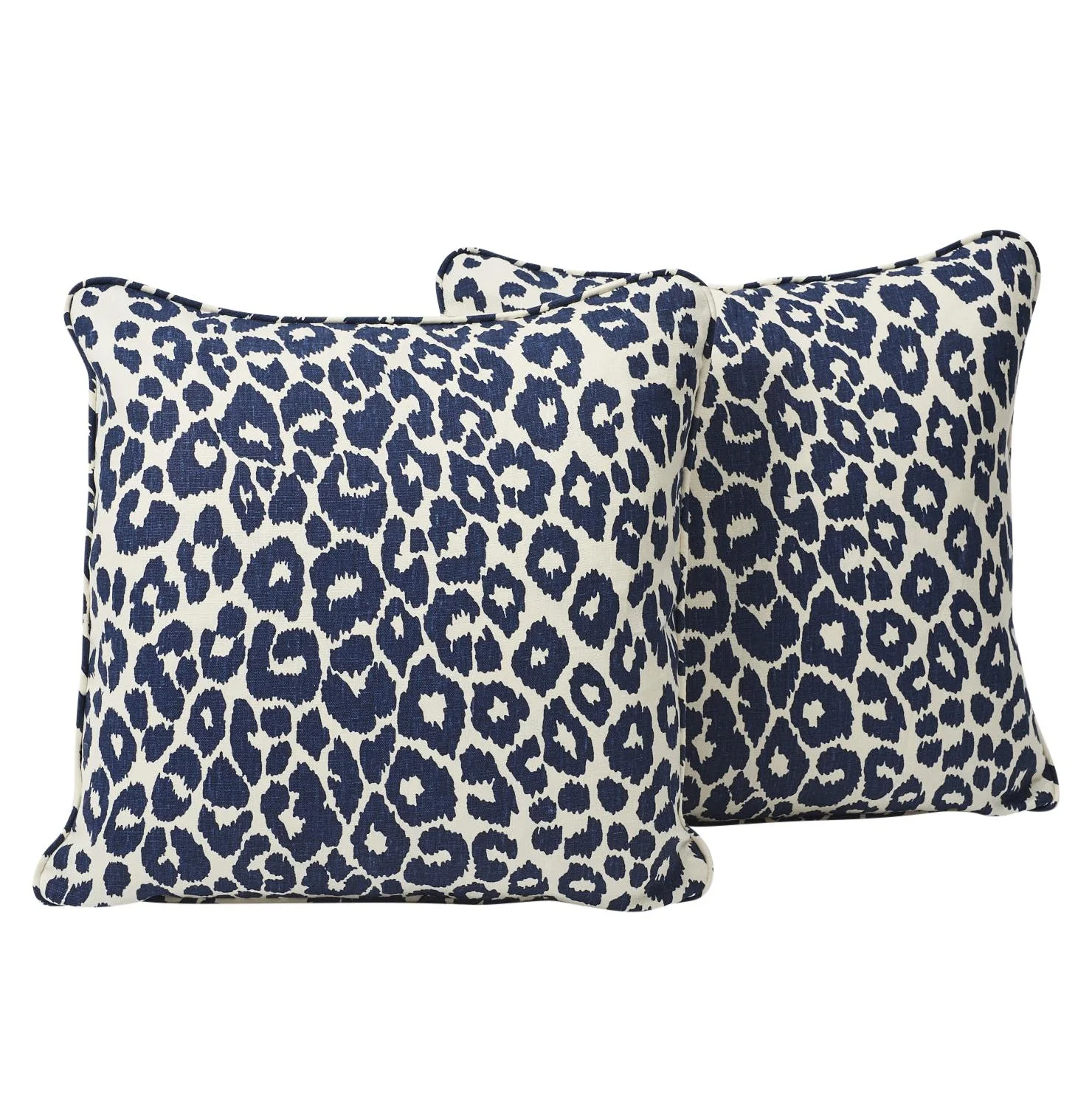Schumacher Ink 20" X 20" Iconic Leopard Pillow - Image 2
