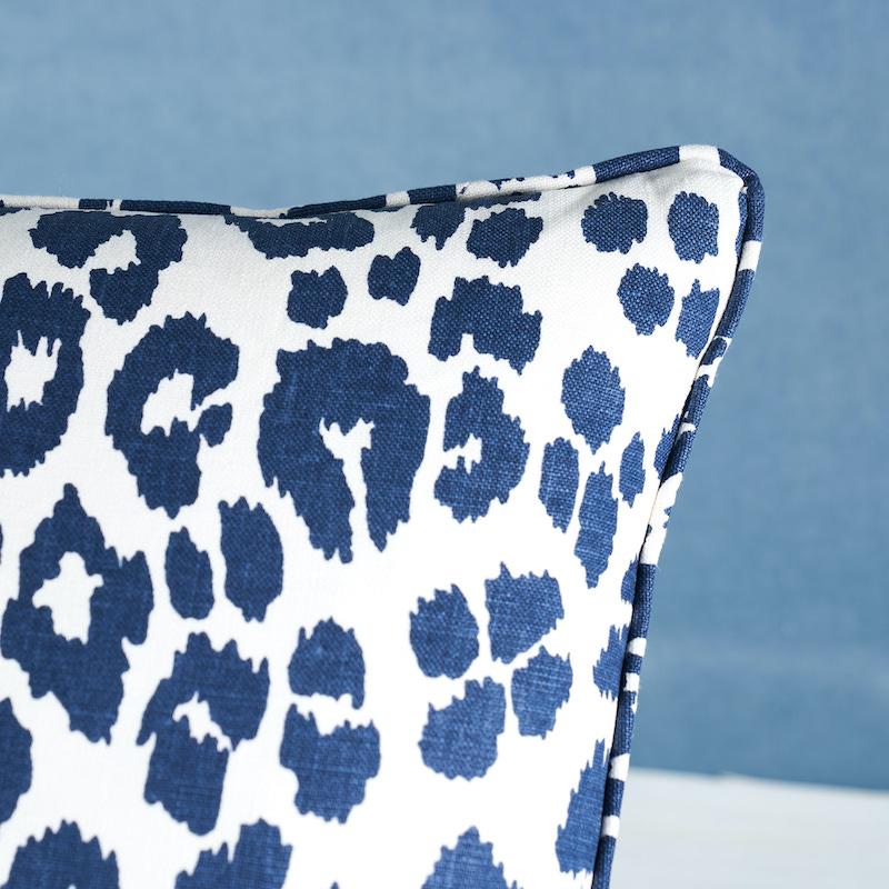 Schumacher Ink 22" X 22" Iconic Leopard Pillow - Image 2